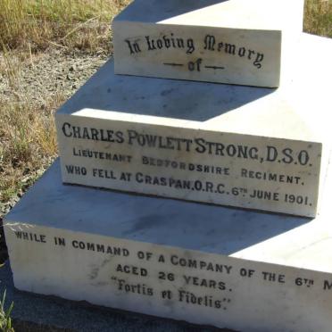 STRONG Charles Powlett -1901 