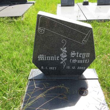 SMIT Minnie nee STEYN 1927-2002
