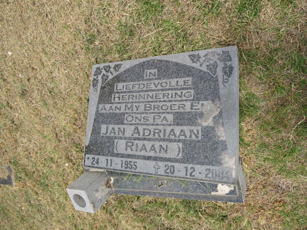 VENTER Jan Adriaan 1955-2004 _1