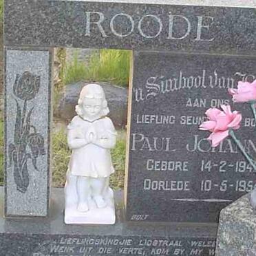 ROODE Paul Johannes 1949-1954