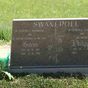 SWANEPOEL Gideon 1947-1994 &amp; Philippie 1947-