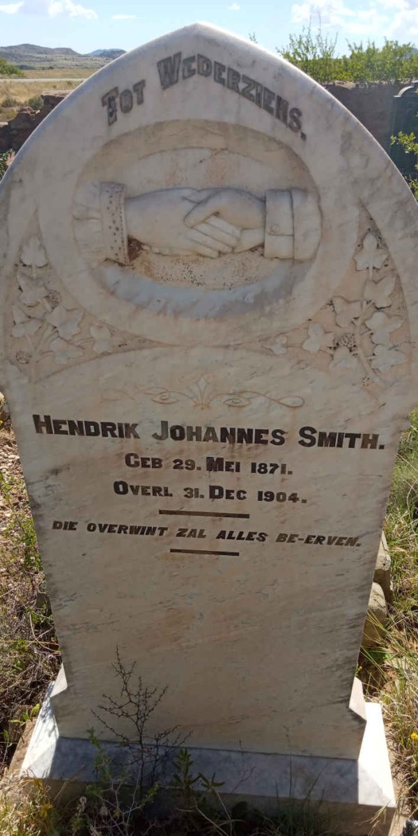SMITH Hendrik Johannes 1871-1904