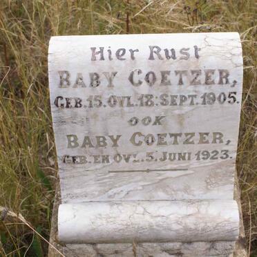 COETZER Baby 1905-1905 :: COETZER Baby 1923-1923