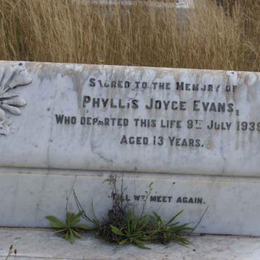 EVANS Phyllis Joyce -1935