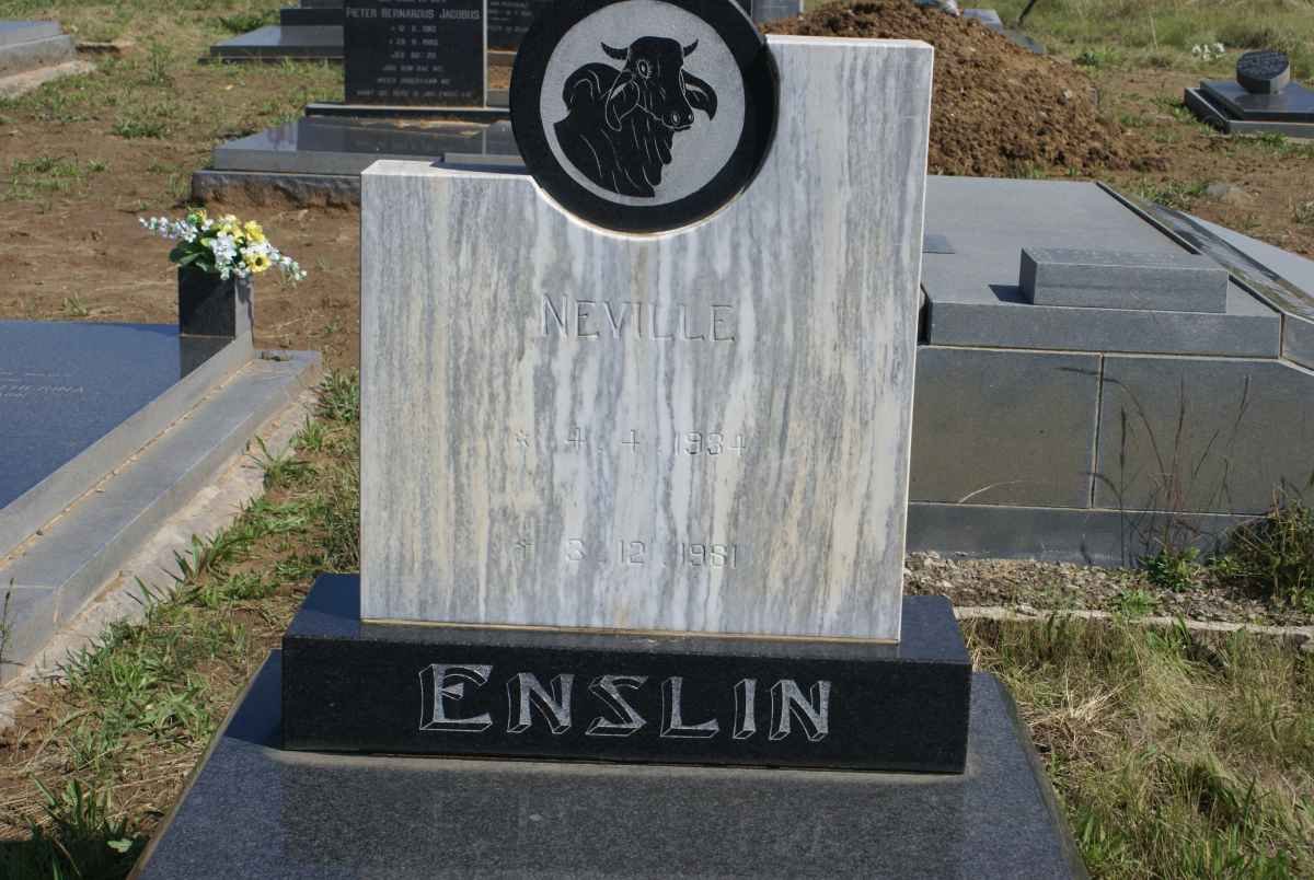 ENSLIN Neville 1934-1981