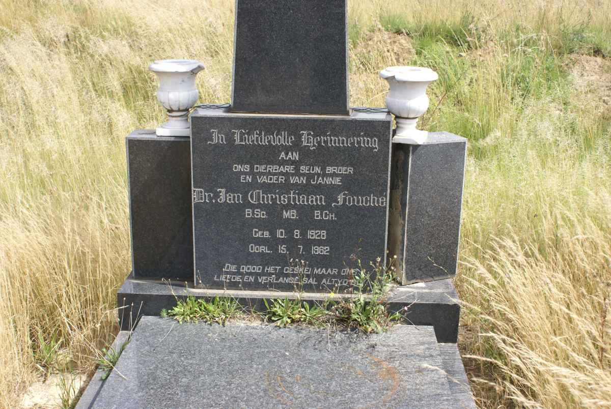 FOUCHE Jan Christiaan 1928-1962