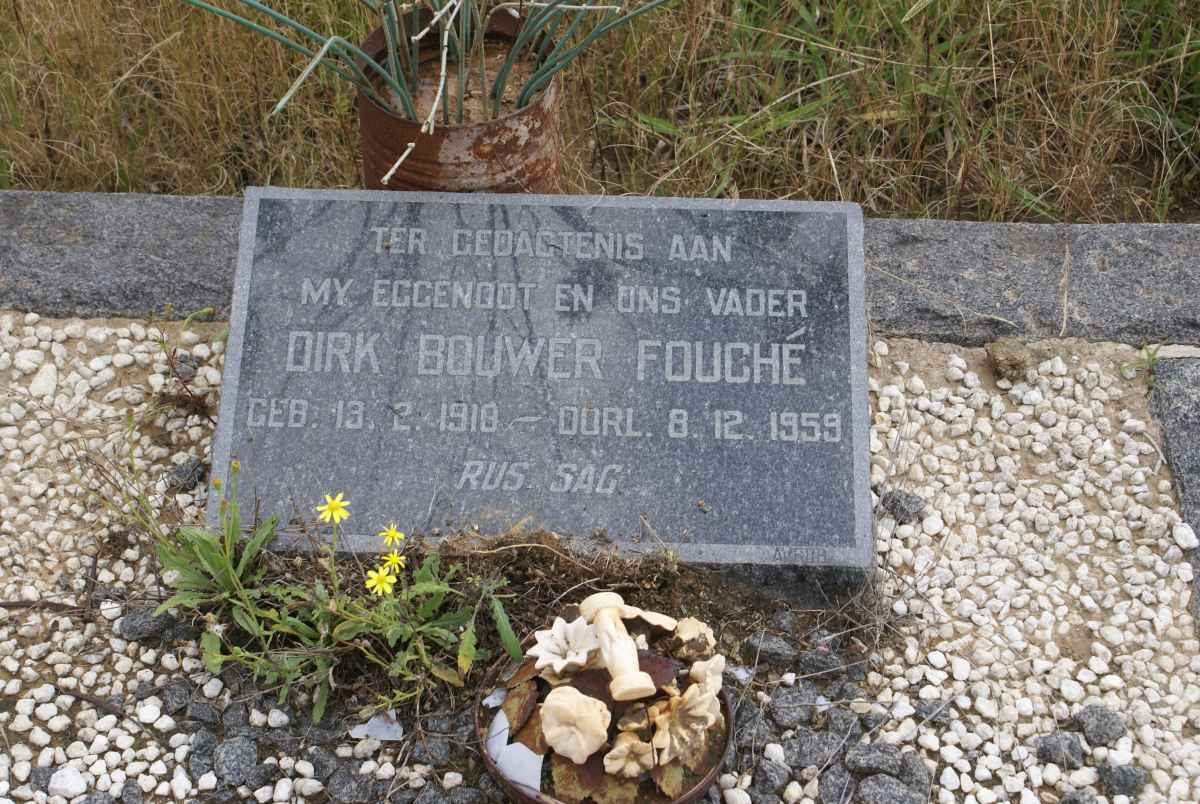 FOUCHE Dirk Bouwer 1918-1959