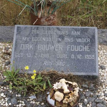 FOUCHE Dirk Bouwer 1918-1959