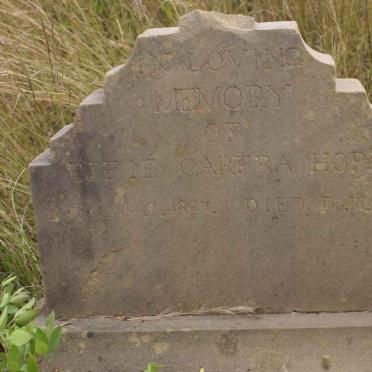 HOPE Effie Carfra 1887-19??