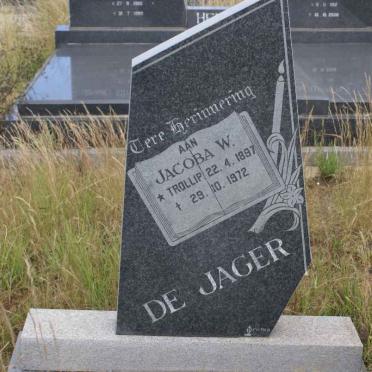 JAGER Jacoba W., de nee TROLLIP 1887-1972