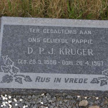 KRUGER D.P.J. 1886-1967