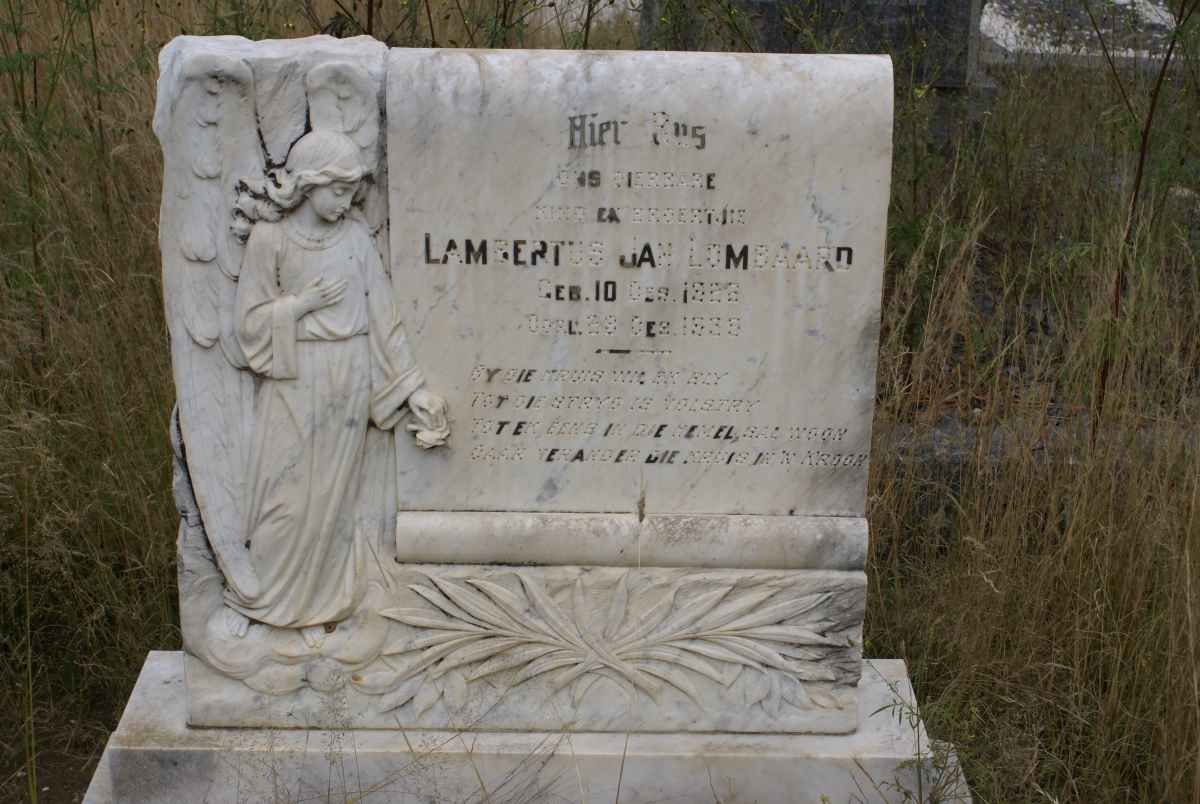 LOMBAARD Lambertus Jan 18??-1935