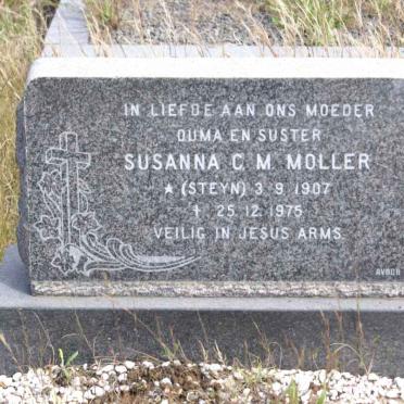 MOLLER Susanna C.M. nee STEYN 1907-1975