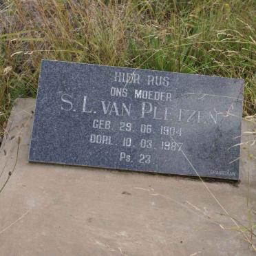 PLETZEN S.L., van 1904-1987