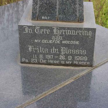 PLESSIS Frika, du 1917-1989