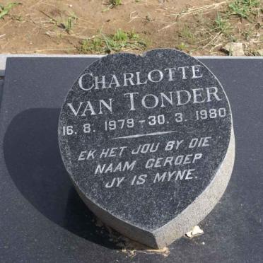 TONDER Charlotte, van 1979-1980