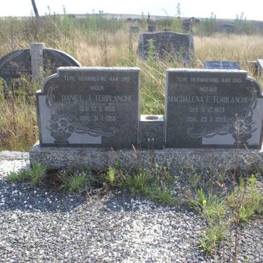 TERBLANCHE Daniel J. 1865-1959 &amp; Magdalena E. 1873-1957
