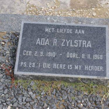 ZYLSTRA Ada R. 1910-1968