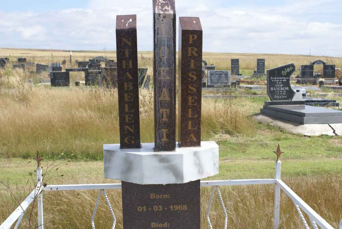 ? Nthabeleng Mokati Prissella 1968-1999