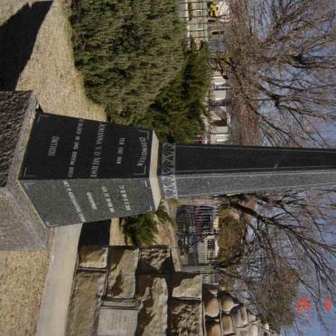 MERWE Johanna, v.d. 1826-1888