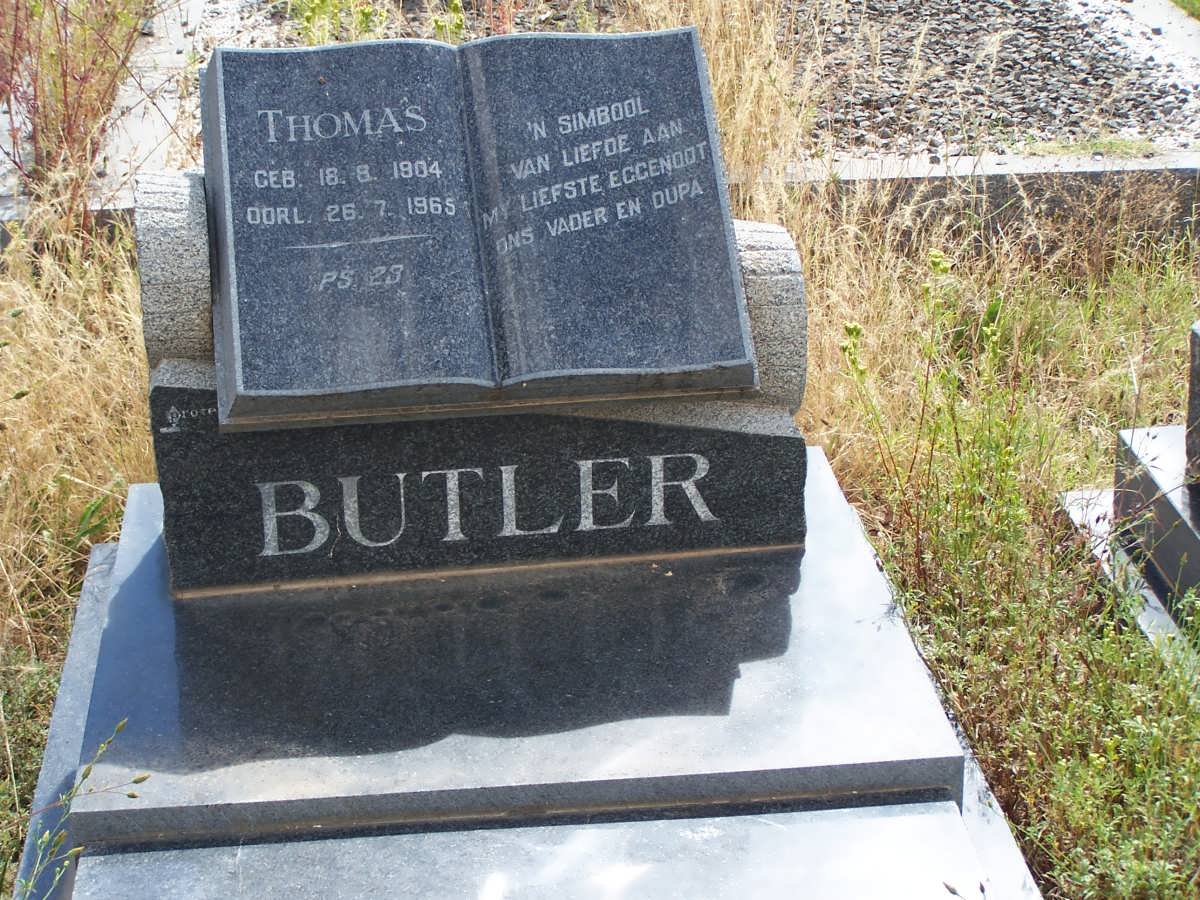 BUTLER Thomas 1904-1965