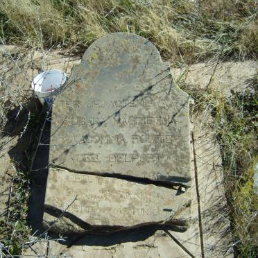 FOURIE Susara Magrietha Jacomina nee DELPORT 1884-1940