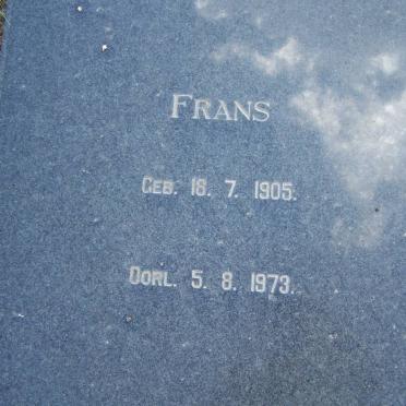 FOUCHE Frans 1905-1973