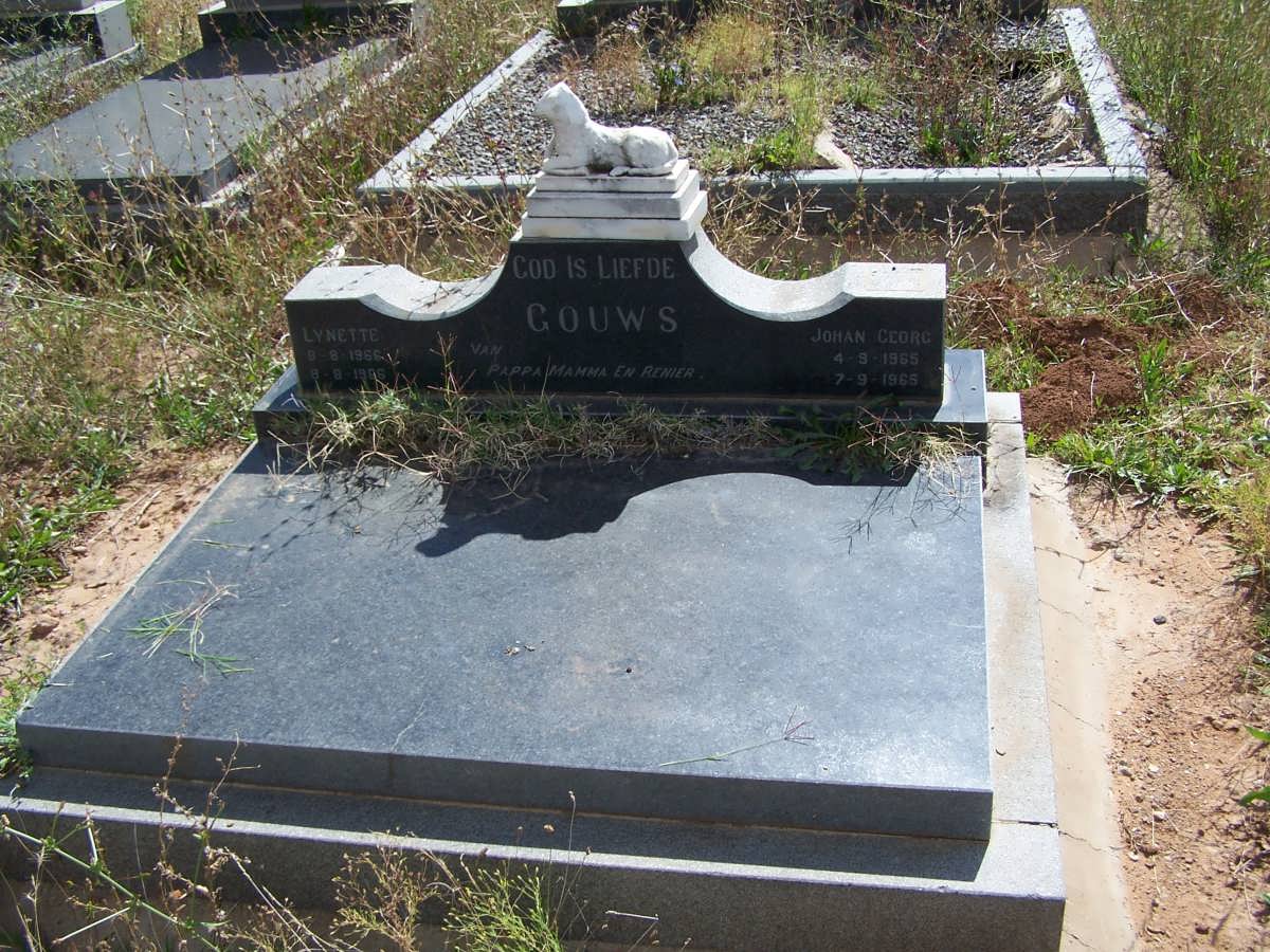 GOUWS Johan Georg 1965-1965 :: Lynette 1966-1966