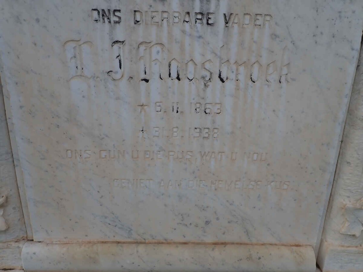 HAASBROEK L.J. 1863-1938