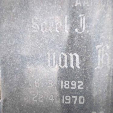 HEERDEN Sarel J., van 1892-1970 &amp; Esther 1899-1972