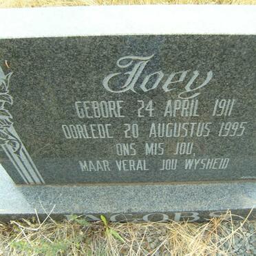 JACOBS Joey 1911-1995