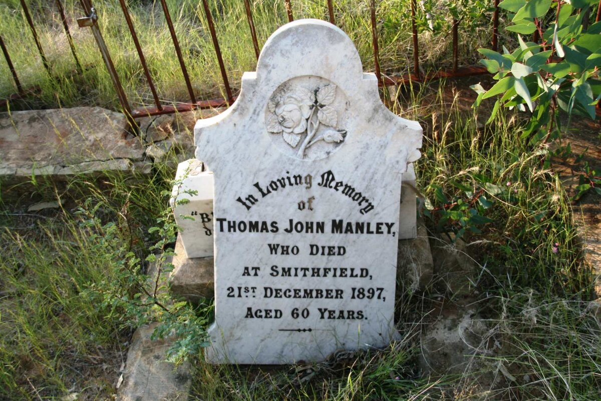MANLEY Thomas John -1897