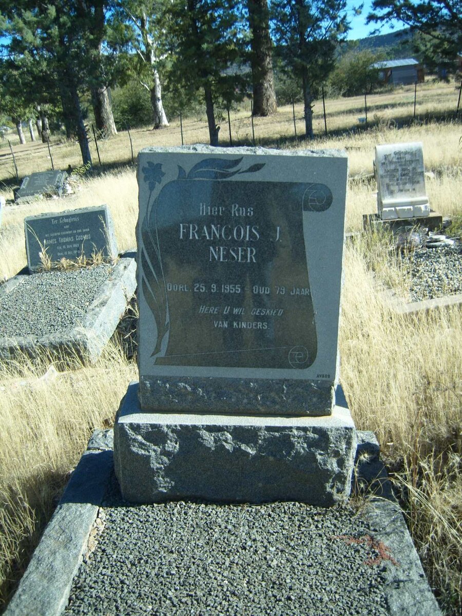 NESER Francois J. -1955