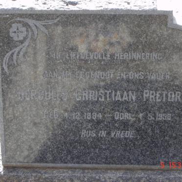 PRETORIUS Hercules Christiaan 1884-1958