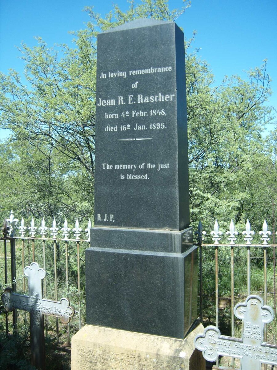 RASCHER Jean R.E. 1848-1895