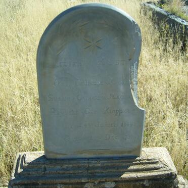 REYNEKE Susanna Catharina Magdalena nee KLOPPER 1844-1933