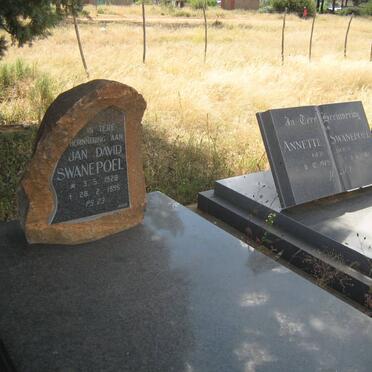 SWANEPOEL Jan David 1928-1995 &amp; Annette le ROUX 1929-1983