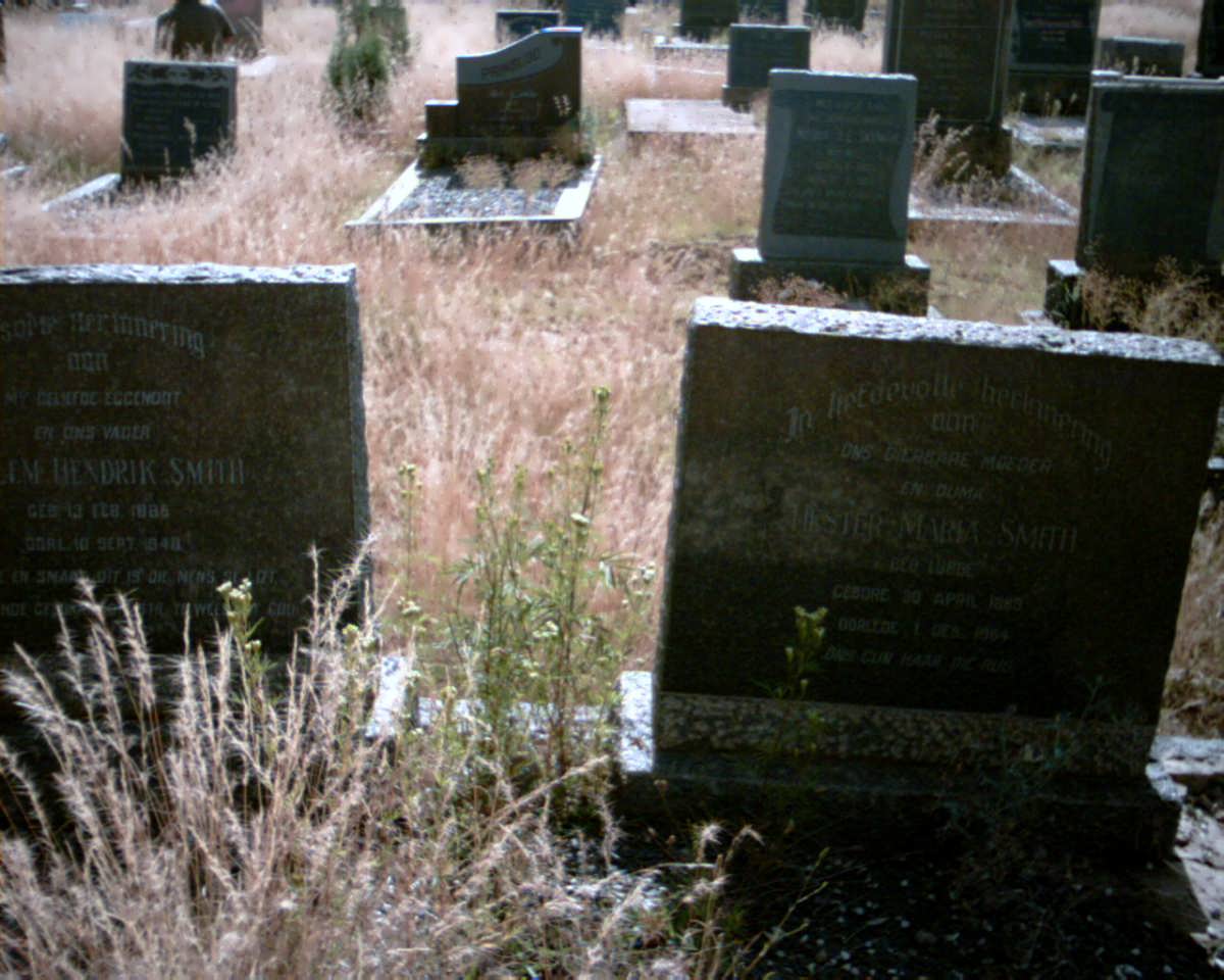 SMITH Willem Hendrik 1885-1948 &amp; Hester Maria LUBBE 1889-1964