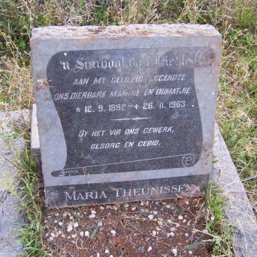 THEUNISSEN Maria 1892-1963