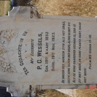 WESSELS P.C. 1852-1923