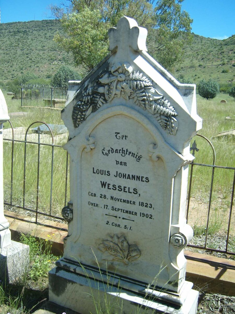 WESSELS Louis Johannes 1823-1902