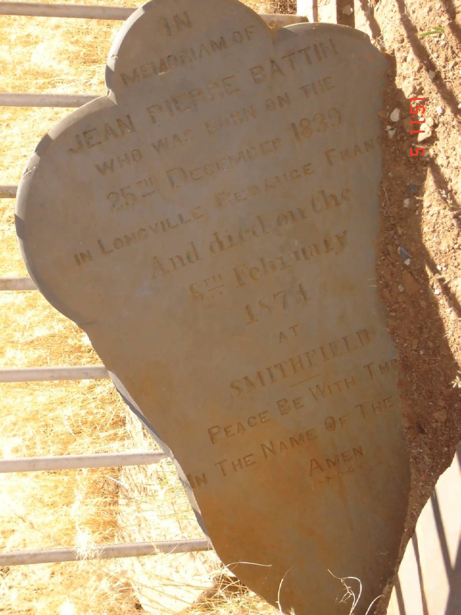 BATTIN Jean Pierre 1839-1971