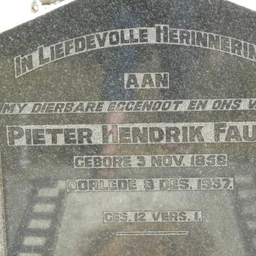 FAURE Pieter Hendrik 1858-1937 