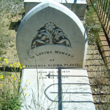 PLAYLE Florence Albina 1875-1911