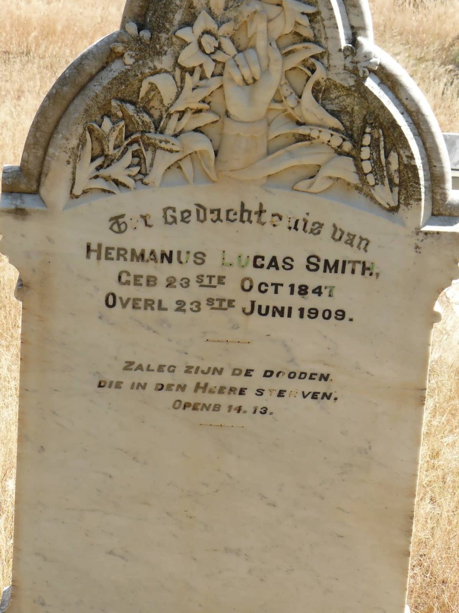 SMITH Hermanus Lucas 1847-1909