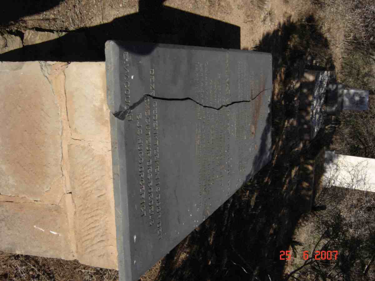 SMIT Burgert Godlieb 1794-1866 &amp; Frederica Elisabeth Jacoba DE BEER 1795-1869