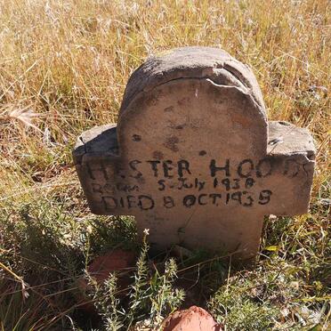 HOOD Hester 1938-1938