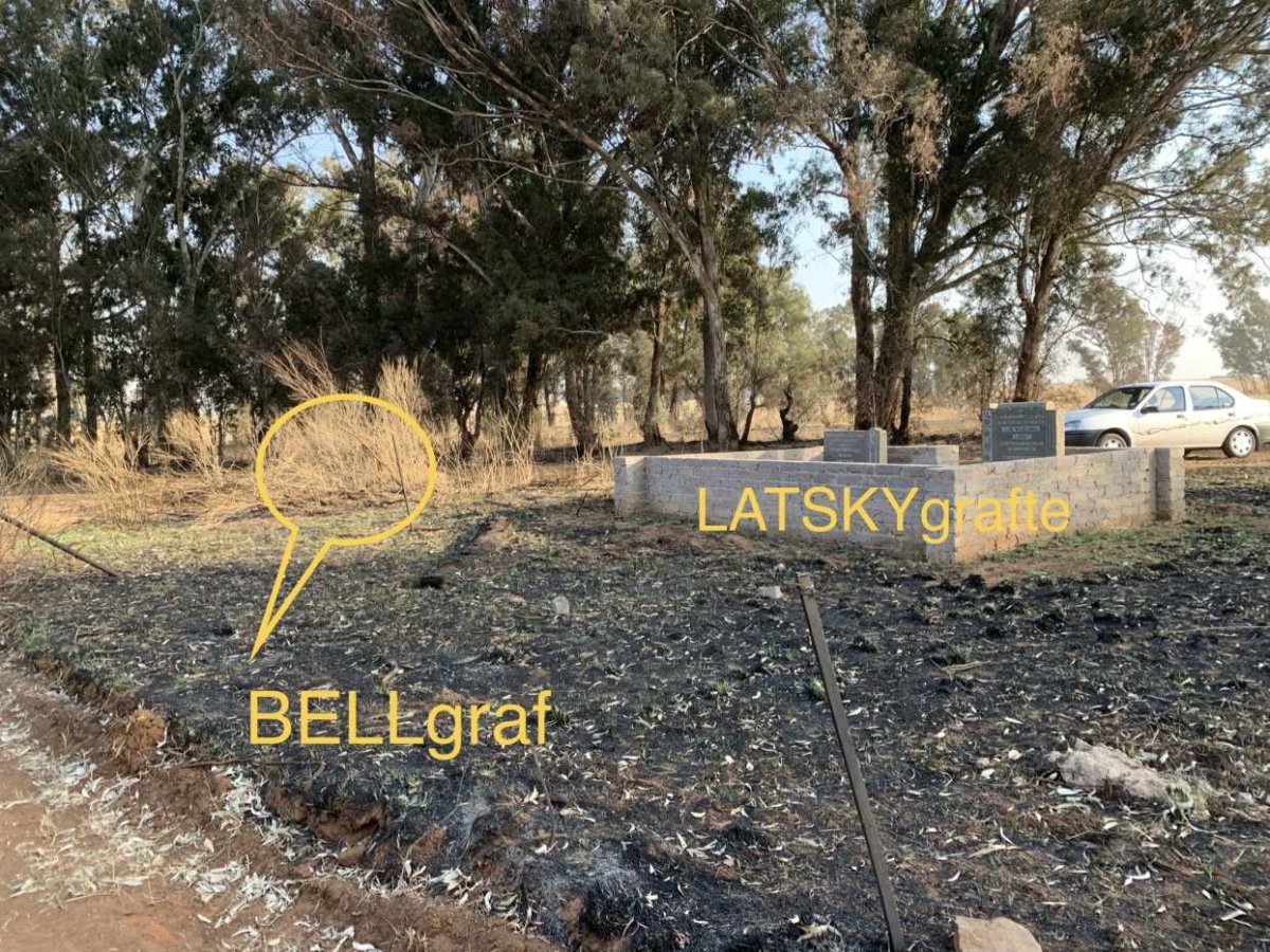 3. Position of BELL and LATSKY graves