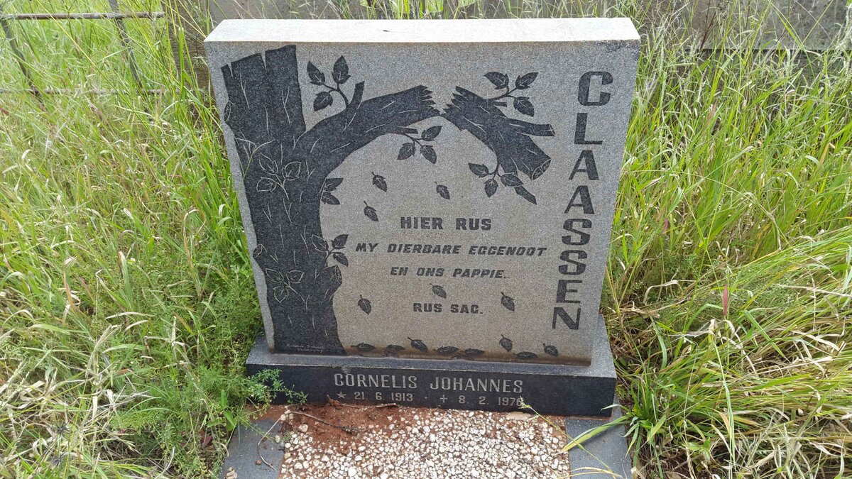 CLAASSEN Cornelis Johannes 1913-197?