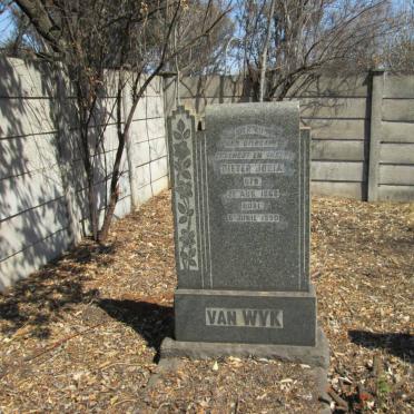 WYK Pieter Jozia, van 1868-1950